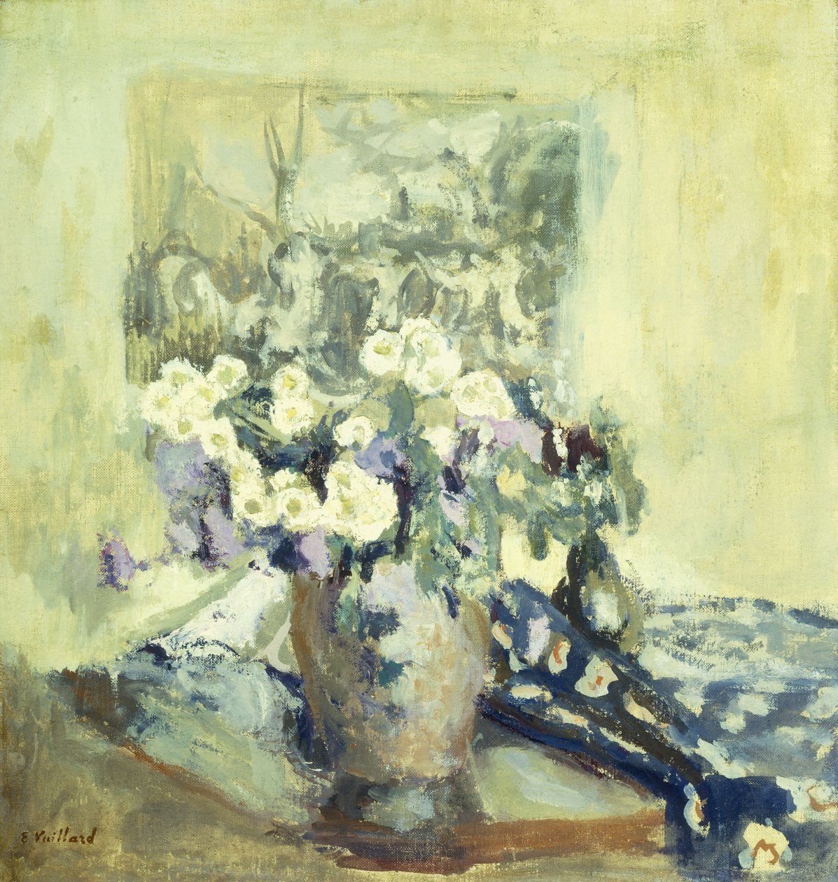 Vase med blomster, 1906 af Edouard Vuillard
