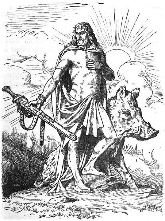 Freyr af Eduard Ade