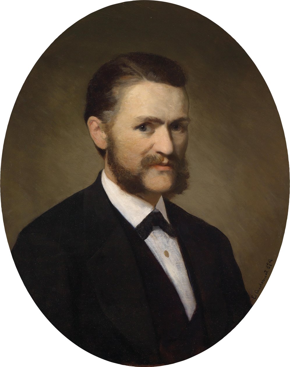 Portræt af en herre af Eduard Charlemont