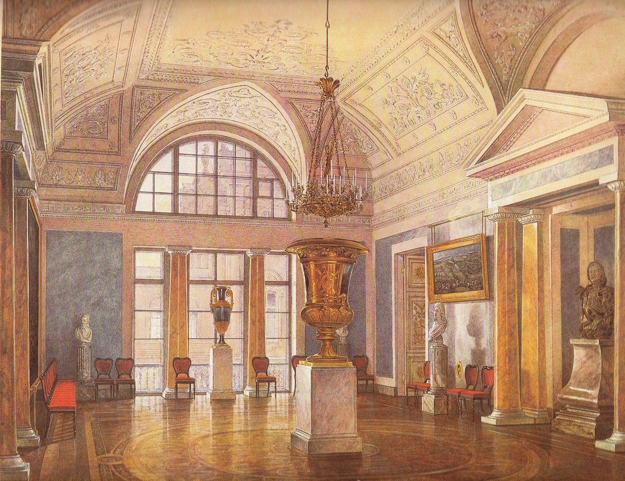 Apollo -hallen af Eduard Hau