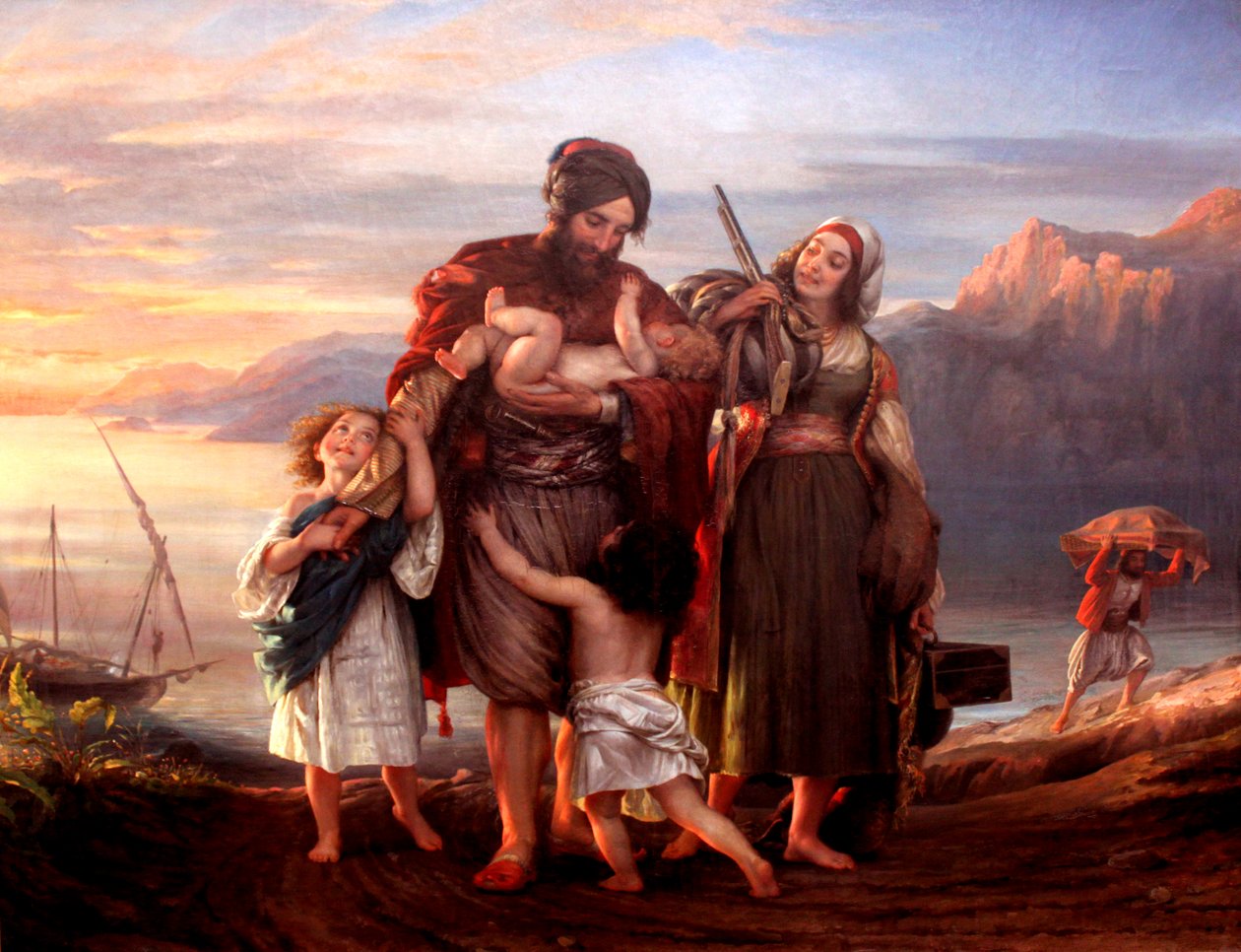 Palikare Return Home af Eduard Magnus