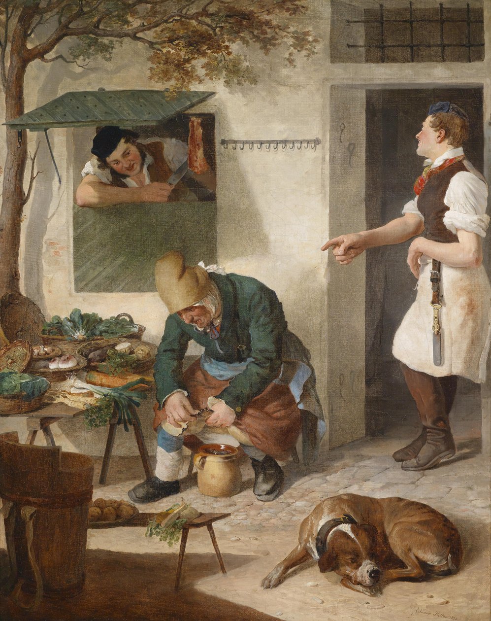 Den, der har skaden, har latterliggørelsen af Eduard Ritter