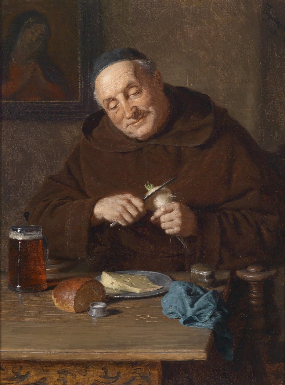 Brødtid af Eduard von Grutzner