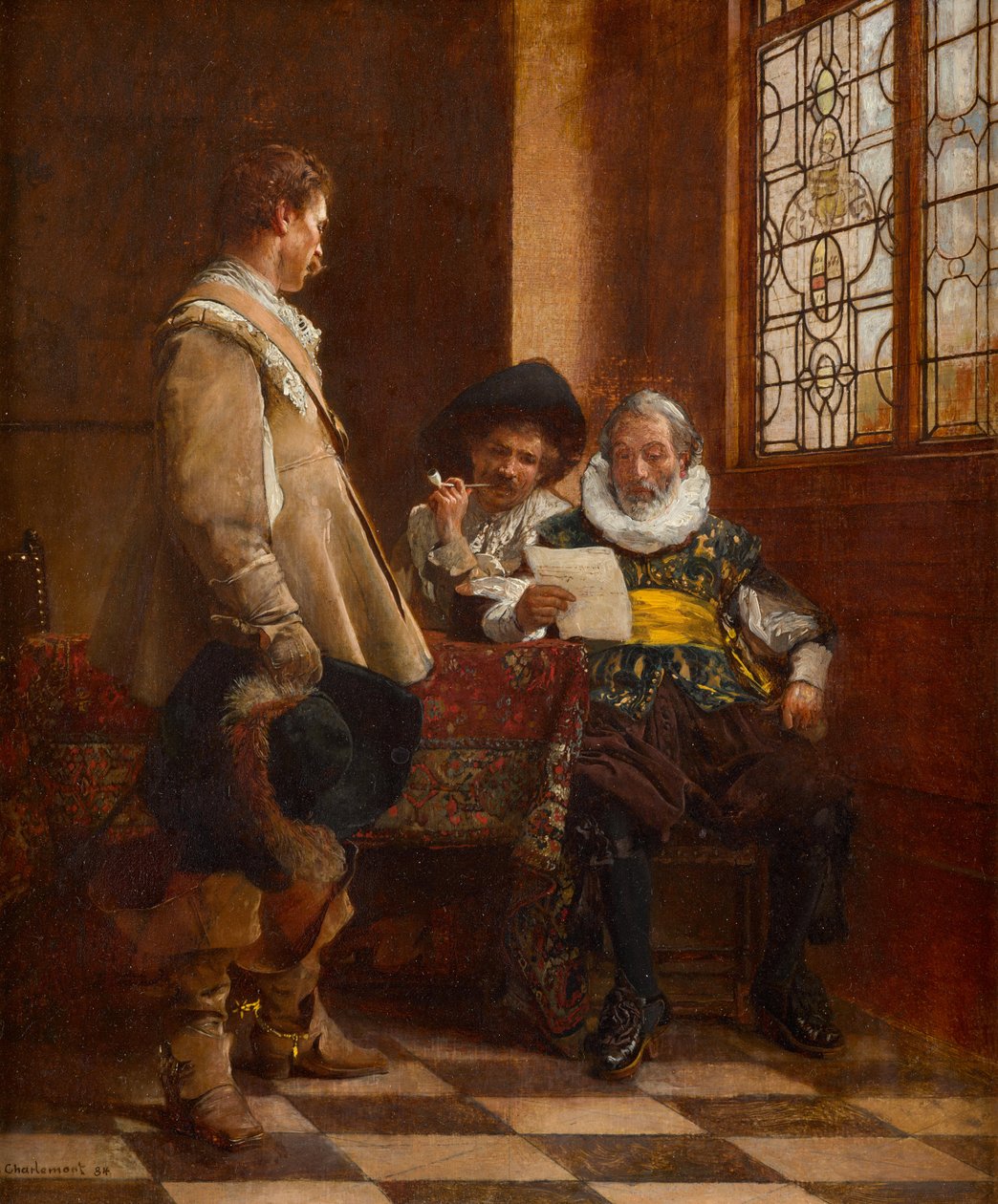 Et brev af Eduard Charlemont