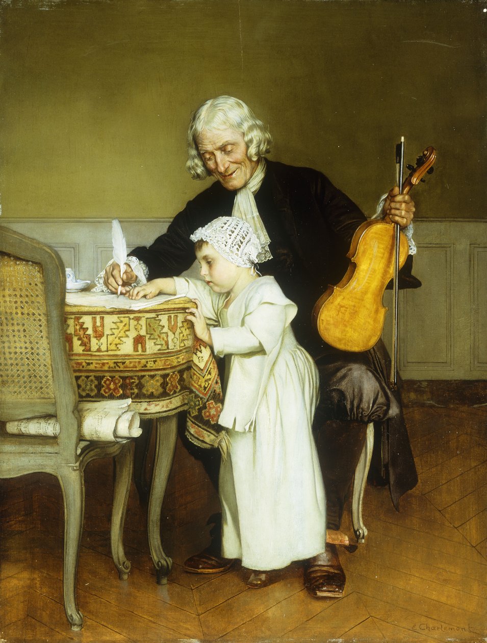 Musiktimen, af Eduard Charlemont