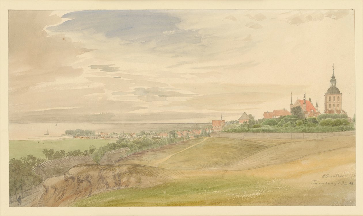 Frauenburg af Eduard Gaertner