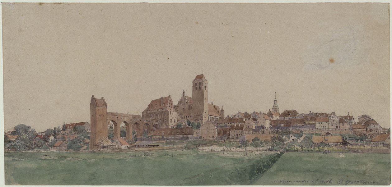 Marienwerder af Eduard Gaertner