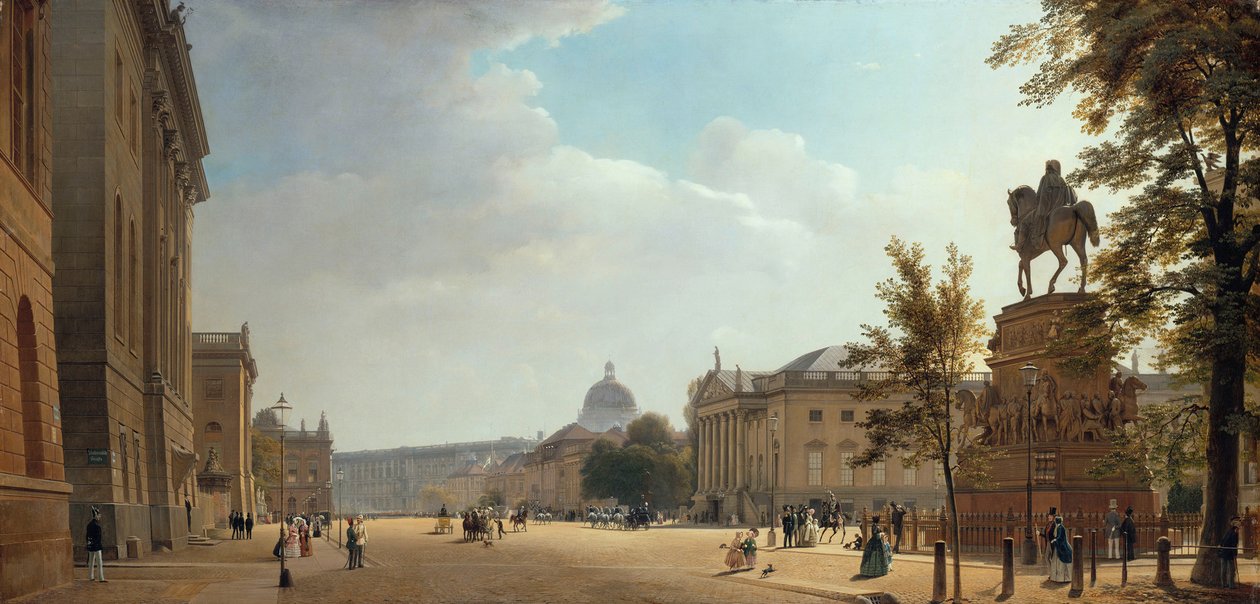 Unter den Linden af Eduard Gaertner
