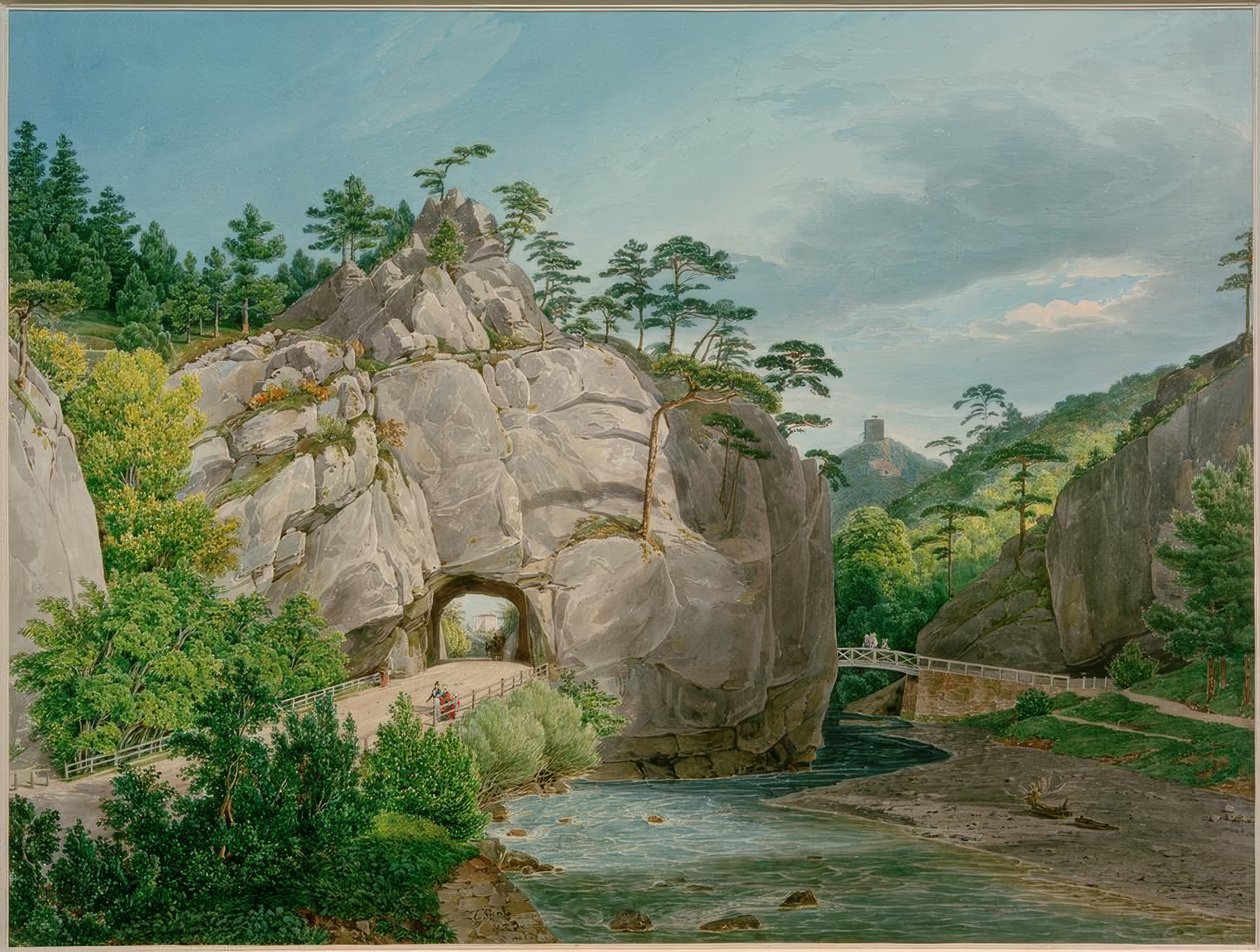 Baden nær Wien (Vienna Woods, Nedre Østrig), af Eduard Gurk