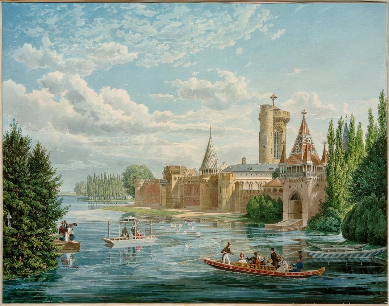 Franzensburg (bygget 1801-1836 under kejser Franz I af Eduard Gurk