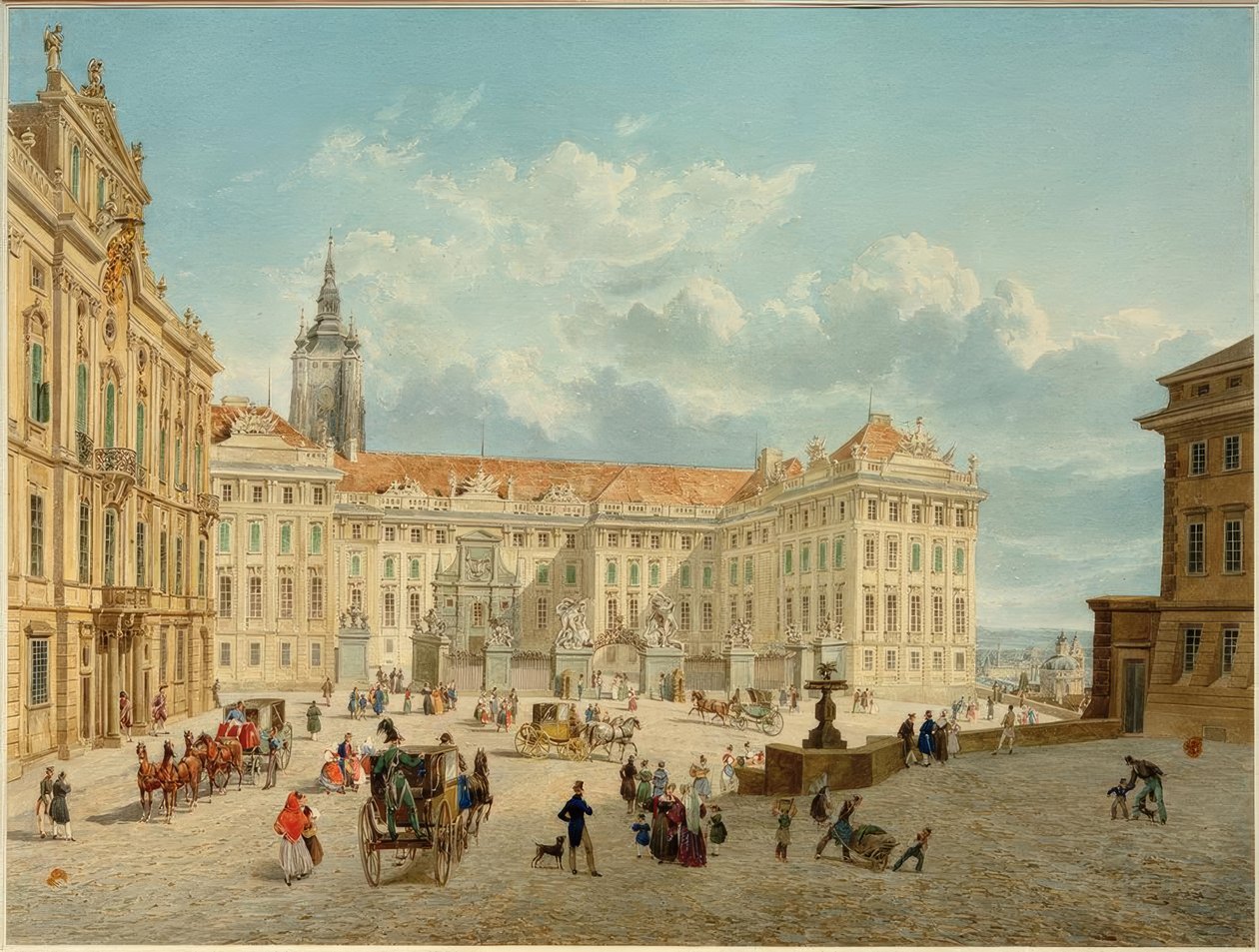 Prag / Praha (Bøhmen, Tjekkiet), af Eduard Gurk