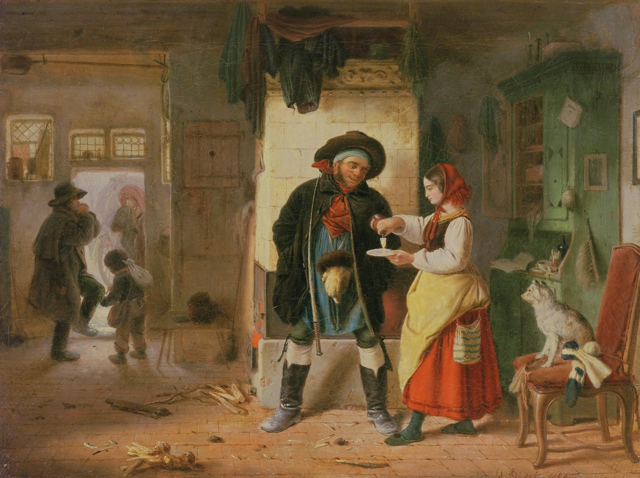 En varmende tot, sir!, 1800-tallet af Eduard Gustav Seydel