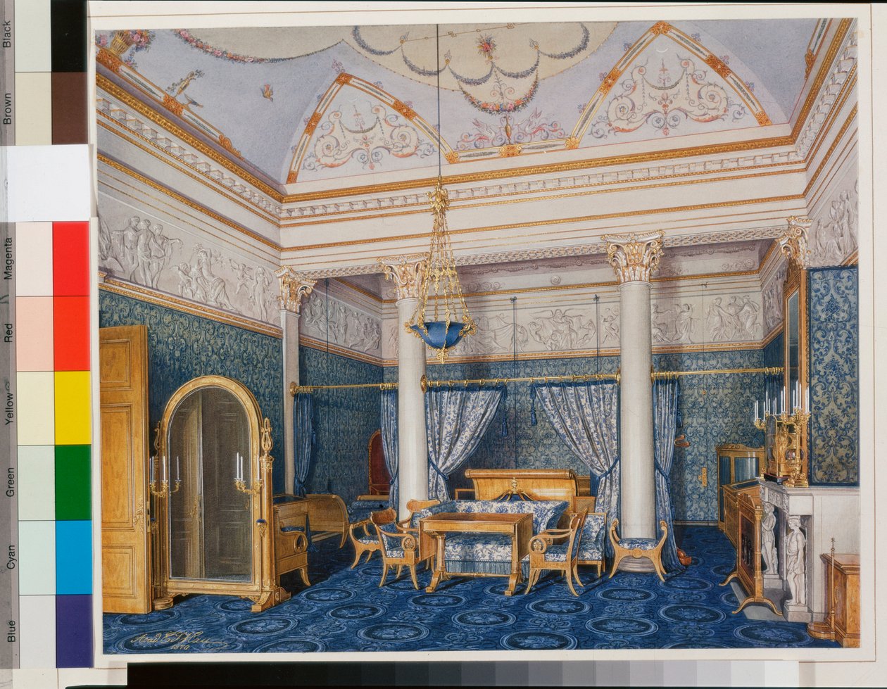Interiør af Vinterpaladset (Palais d