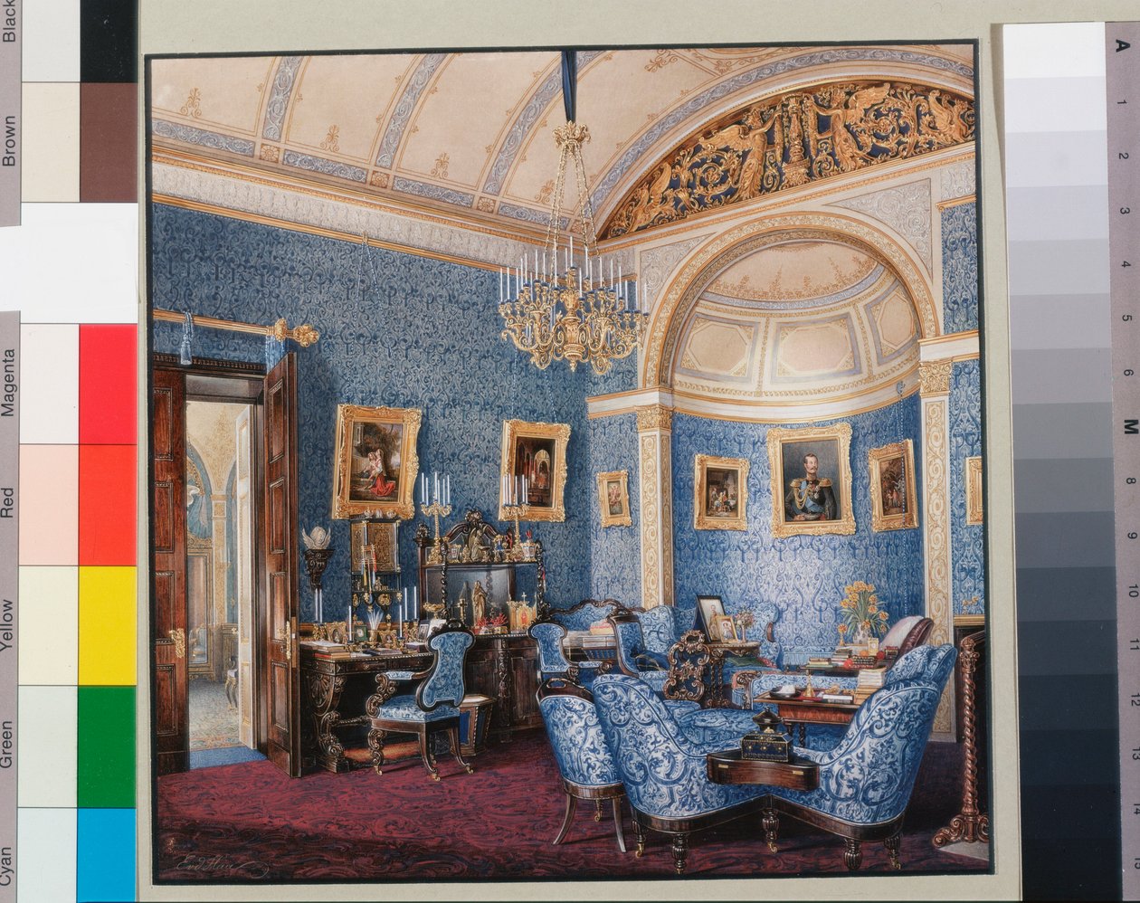 Interiør af Vinterpaladset (Palais d
