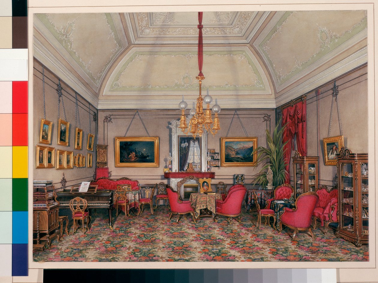 Interiør af Vinterpaladset (Palais d
