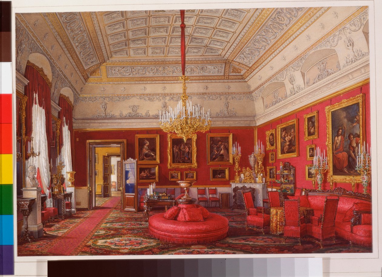 Interiør af Vinterpaladset (Palais d