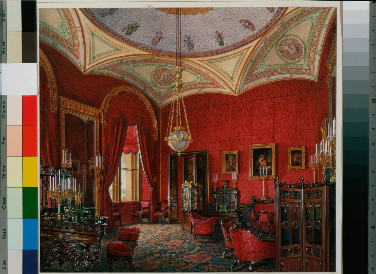 Interiør af Vinterpaladset (Palais d