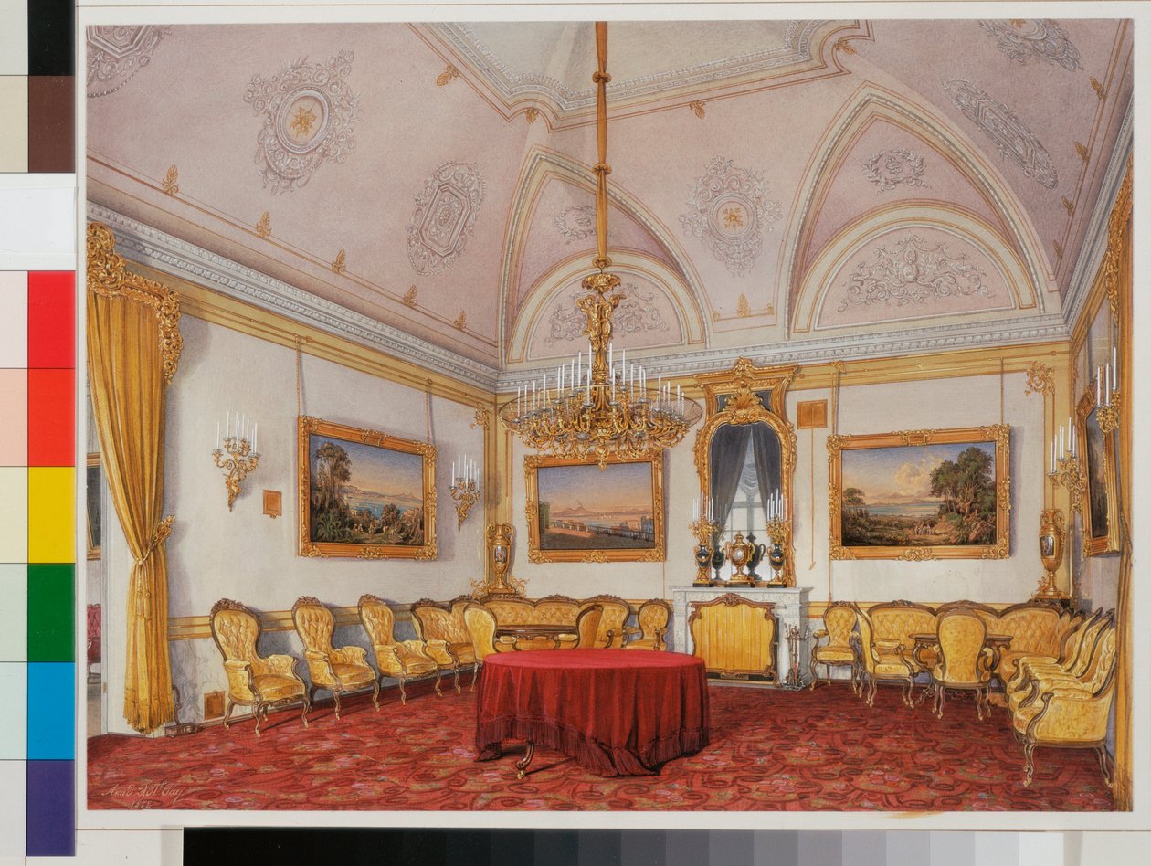 Interiør af Vinterpaladset (Palais d