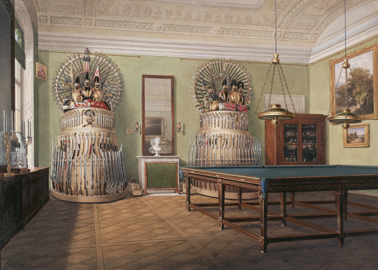 Interiør af Vinterpaladset. Kejser Alexander II