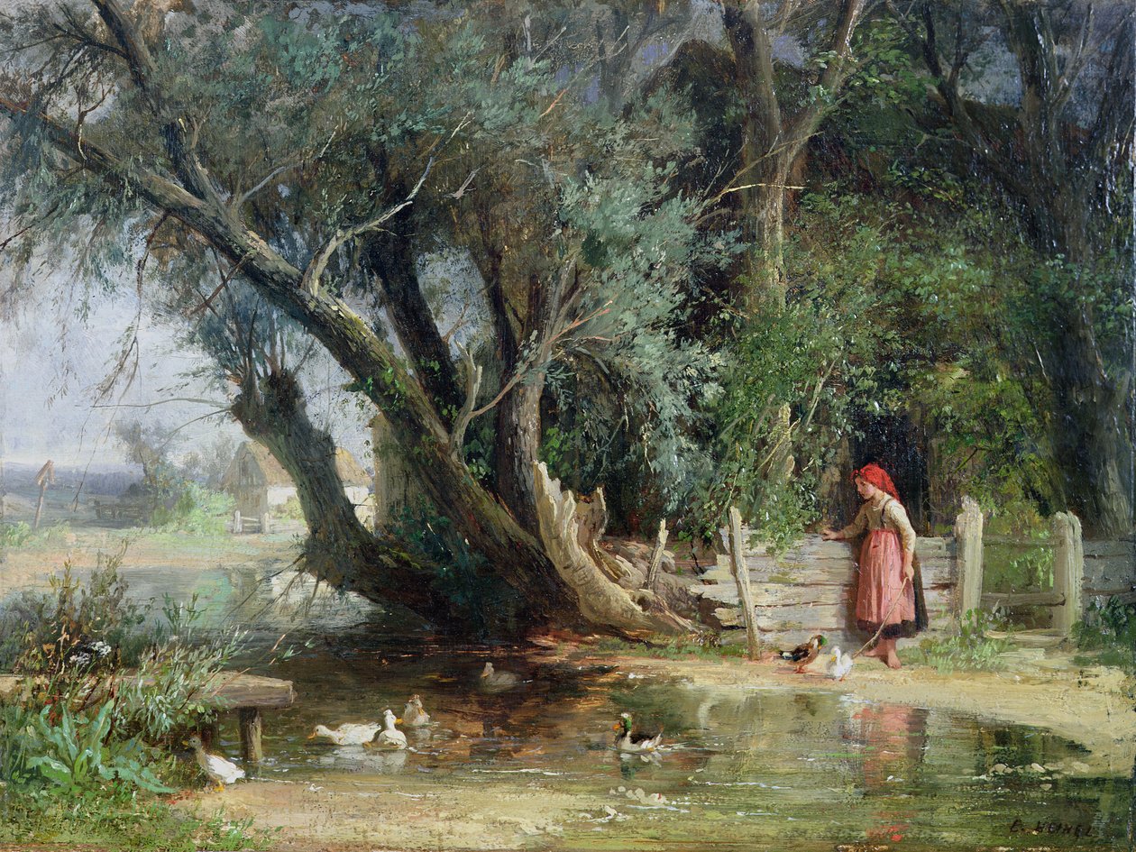 Andedammen af Eduard Heinel