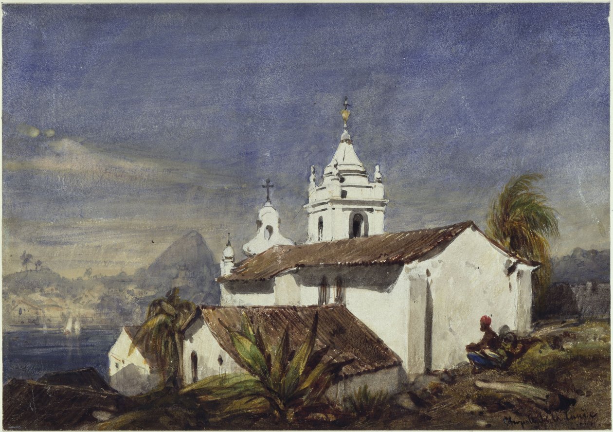 Santa Luzia-kapellet af Eduard Hildebrandt