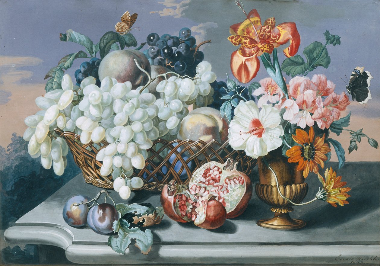 blomster og frugter af Eduard Hirschler