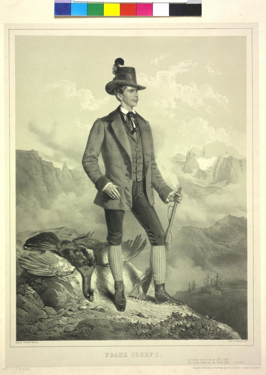 Kejser af Østrig Franz Joseph I af Eduard Kaiser