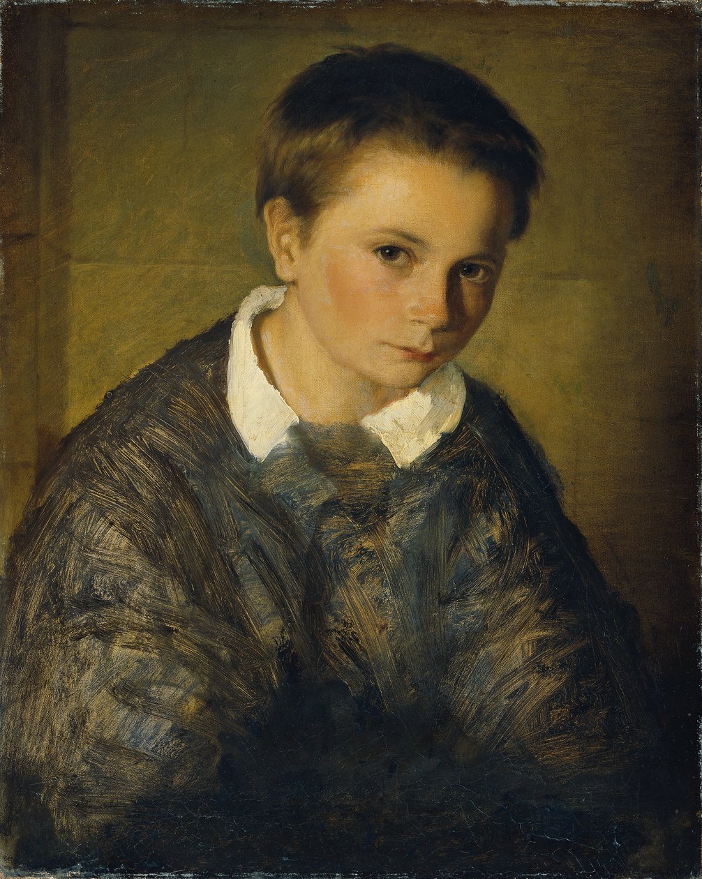 drengeportræt af Eduard Kurzbauer