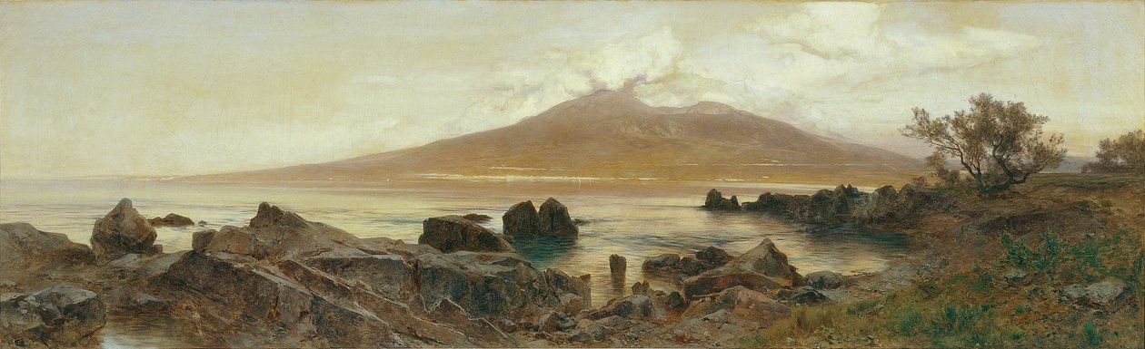 Vesuv af Eduard Peithner von Lichtenfels