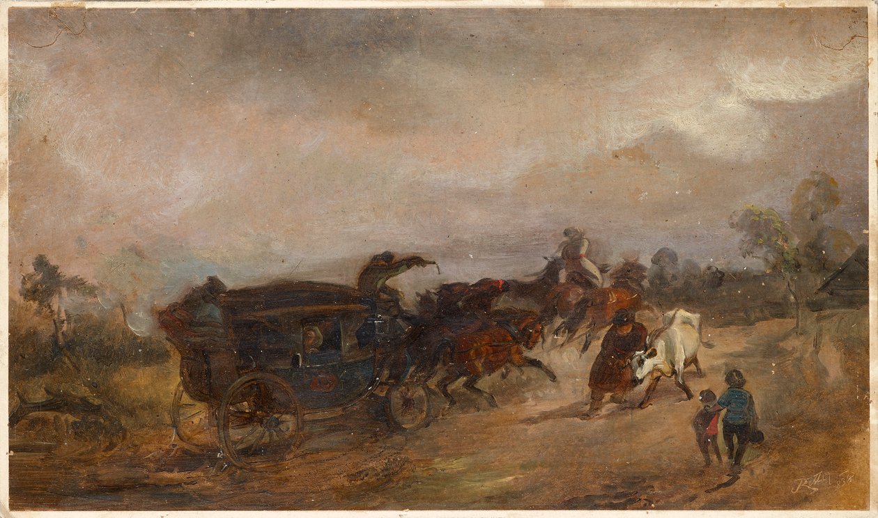 Diligencen af Eduard Ritter