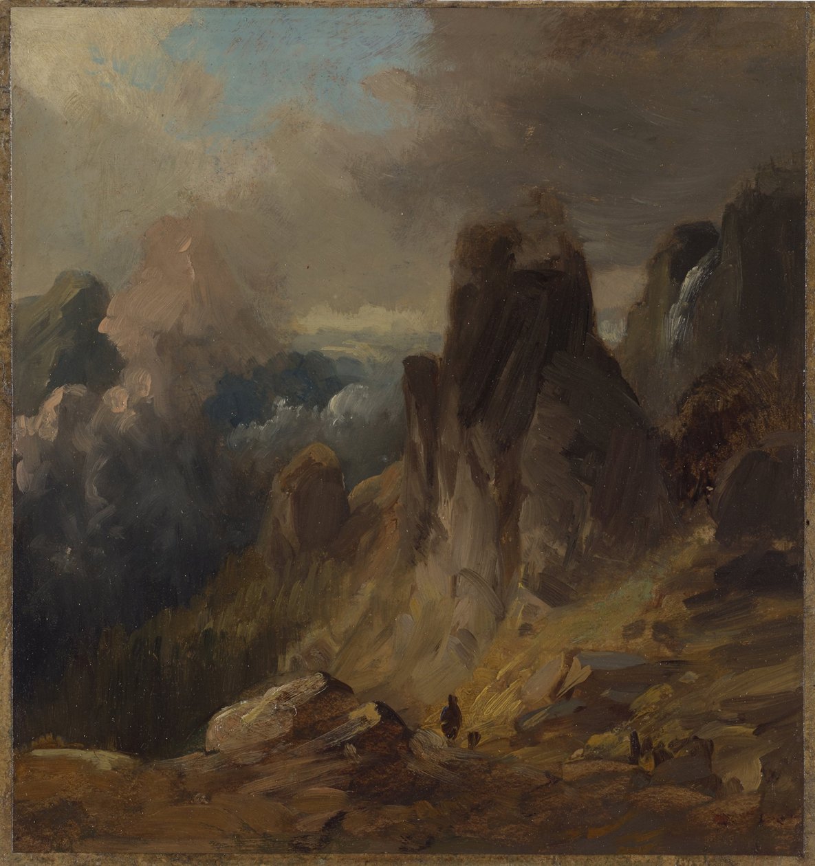 lejrmur af Eduard Schleich der Ältere