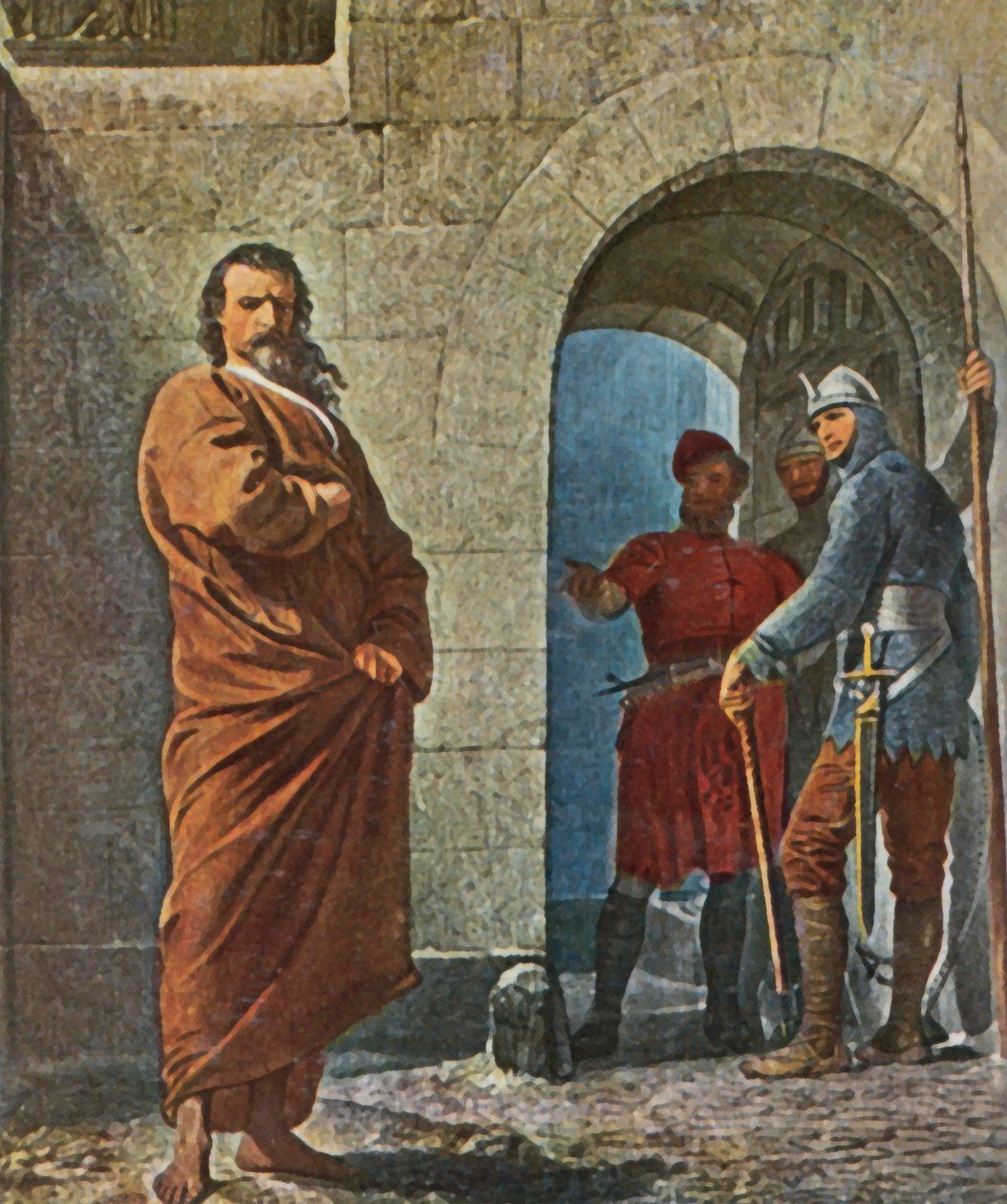 Kejser Henrik IV af Eduard Schwoiser