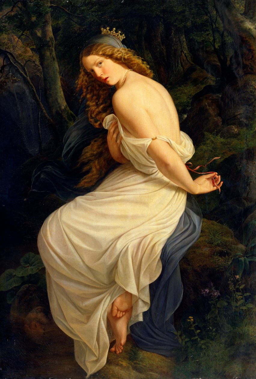 Undine, 1843 af Eduard Steinbruck