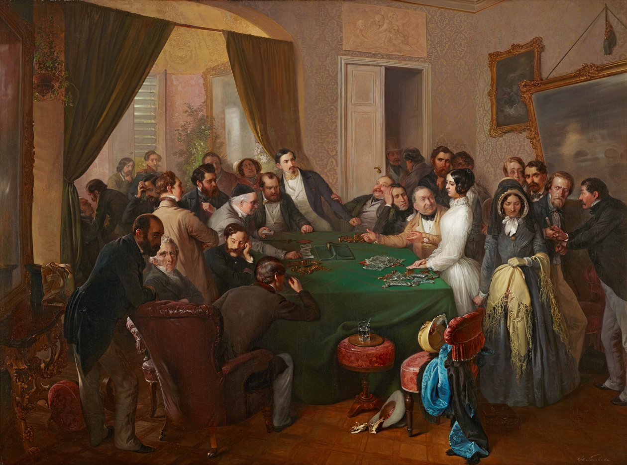 Va banque (gambling) af Eduard Swoboda