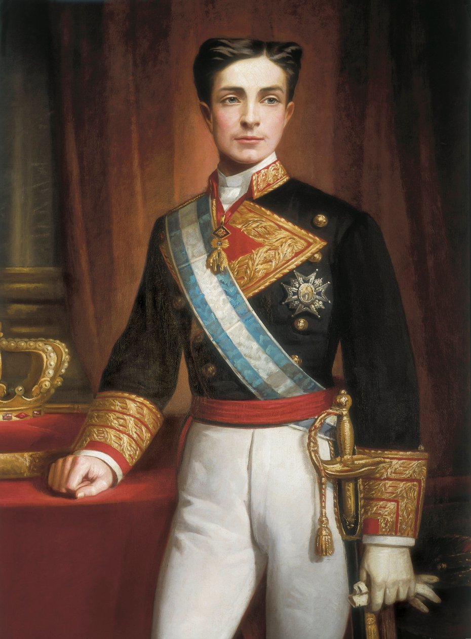 Portræt af Alfonso XII (Alfonso XII af Eduardo Balaca y Canseco