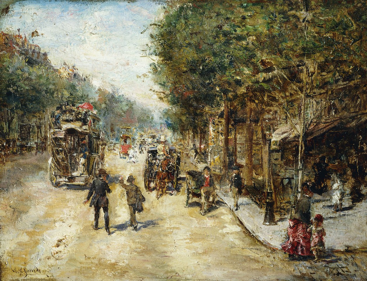 Grands Boulevards, Paris, af Eduardo Leon Garrido