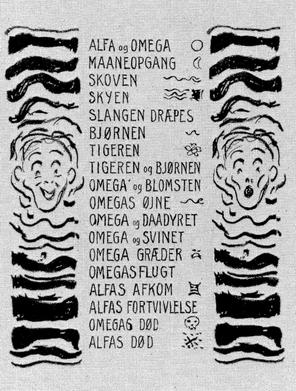 Alfa og Omega af Edvard Munch