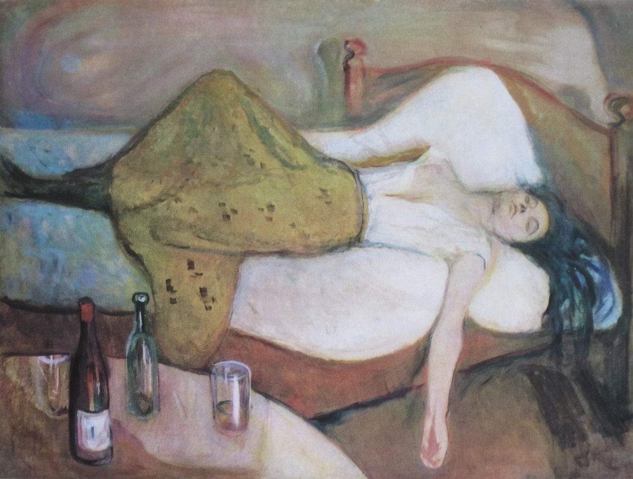Dagen efter af Edvard Munch
