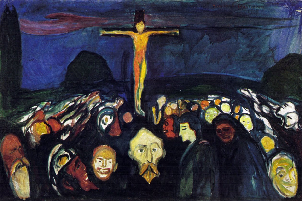 Golgotha af Edvard Munch