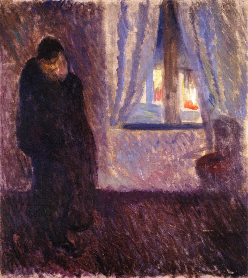 Kys ved vinduet af Edvard Munch