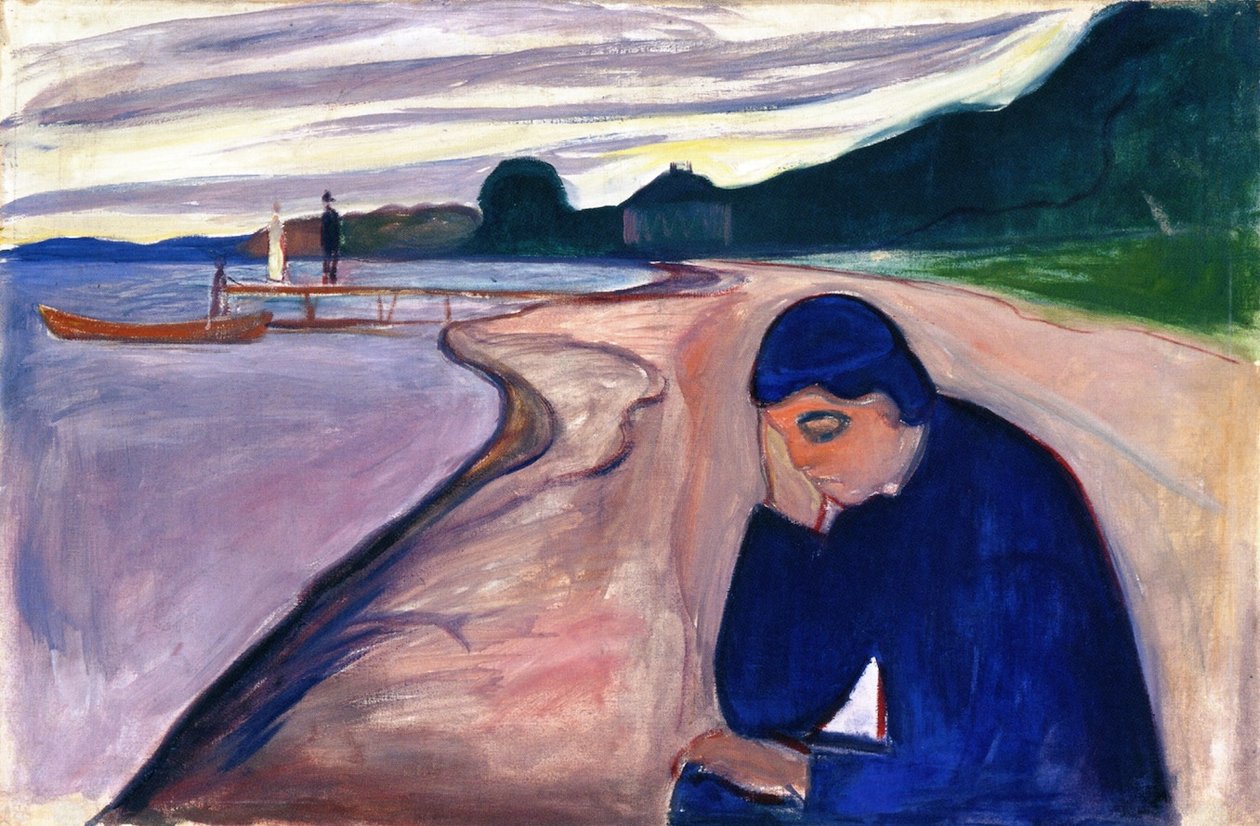 Melankoli af Edvard Munch