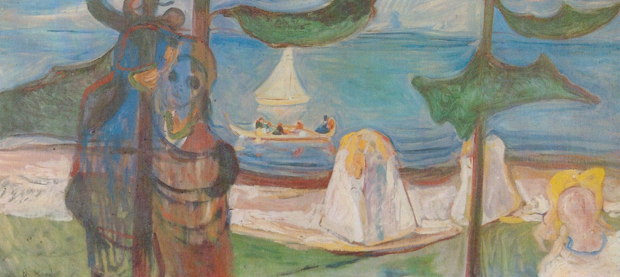 Sommerdag af Edvard Munch