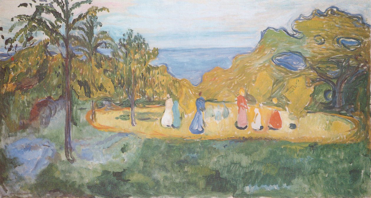 solskin af Edvard Munch