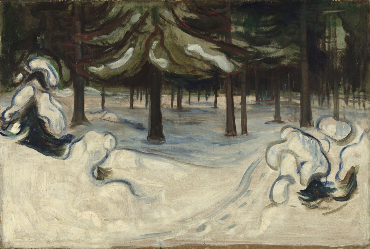 Vinter af Edvard Munch