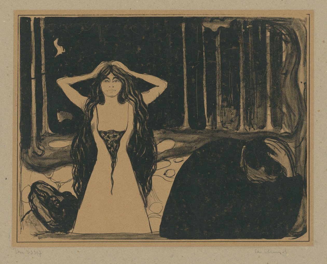 Aske II (Efter syndefaldet) af Edvard Munch
