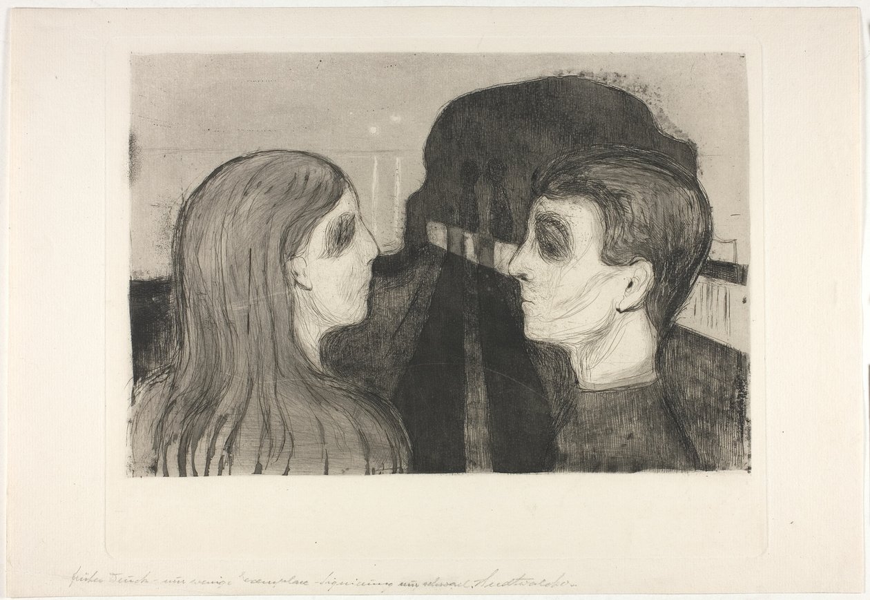 Tiltrækning II af Edvard Munch