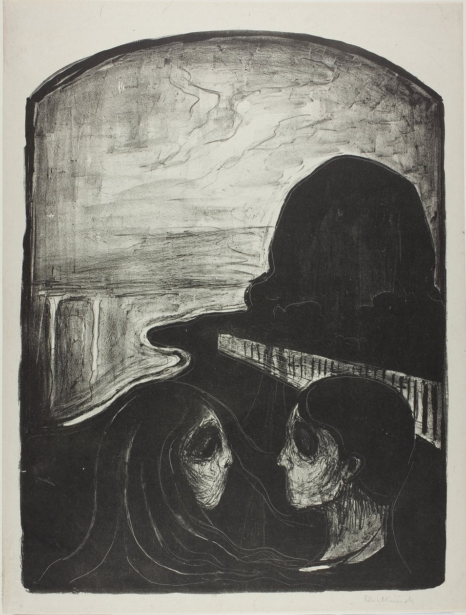 Attraktion I af Edvard Munch