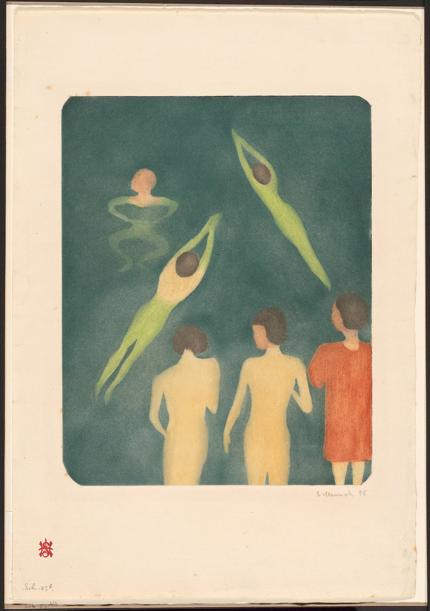Drenge bader af Edvard Munch