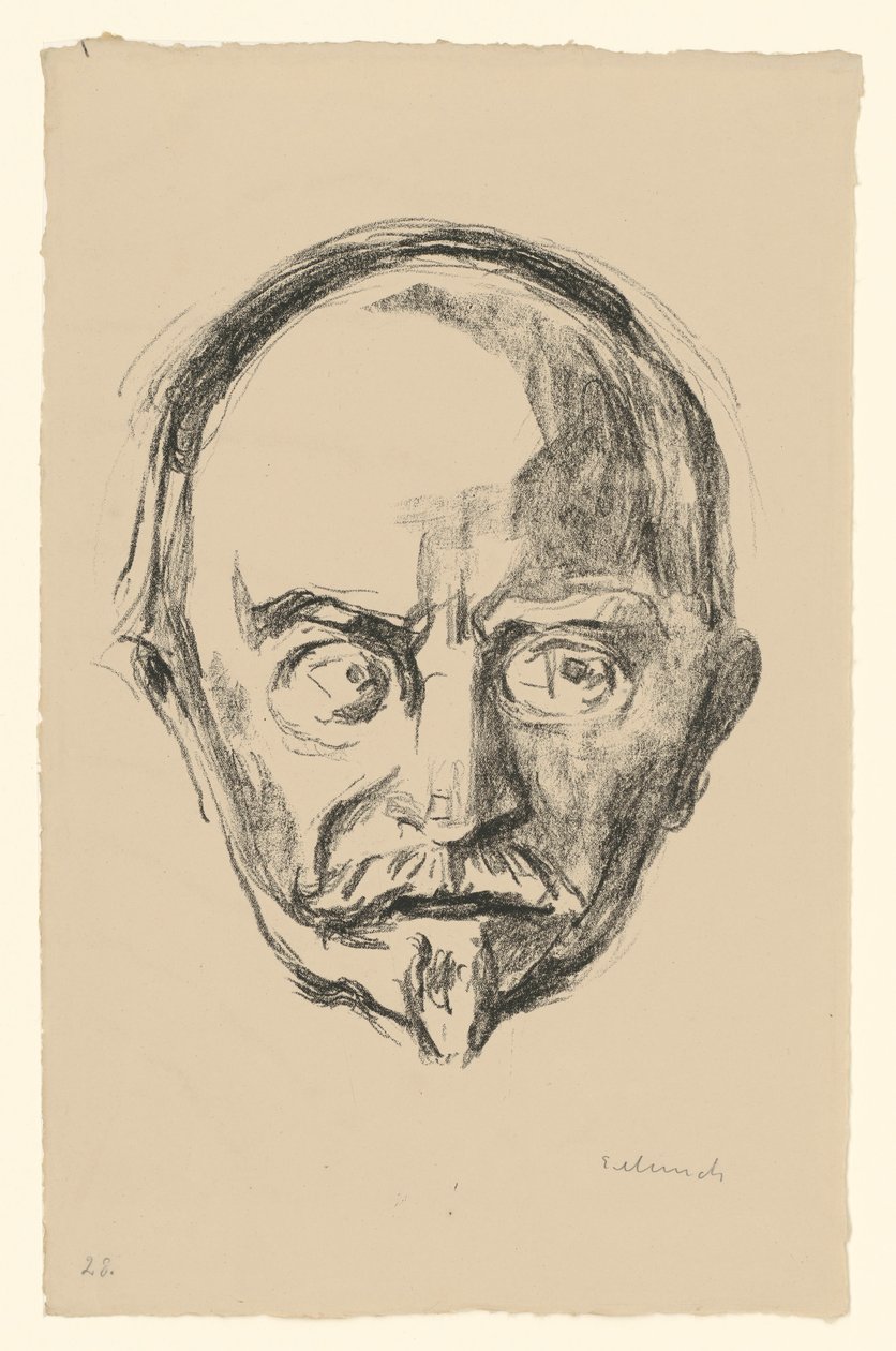 Christian Sinding af Edvard Munch