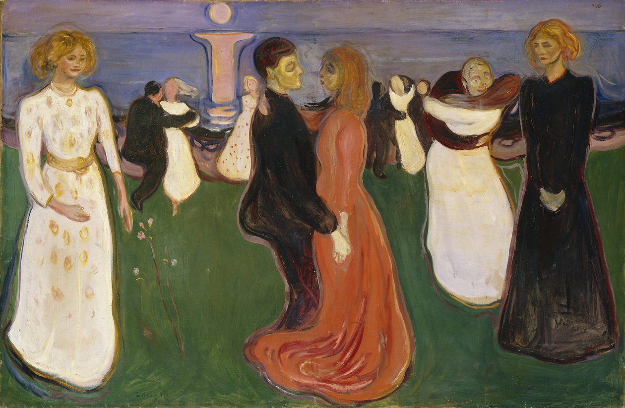 Livets dans af Edvard Munch